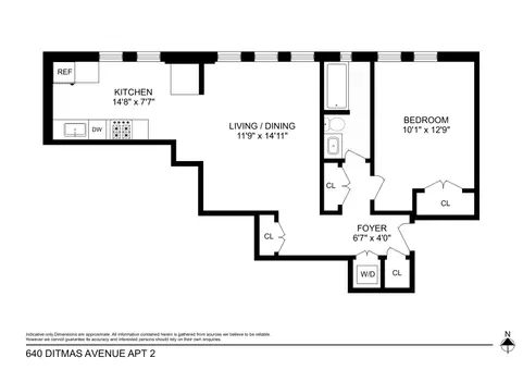 The Commodore Condominiums, 640 Ditmas Avenue, #2