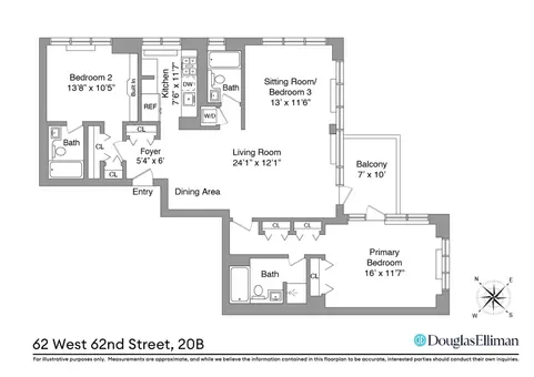 The Allegro, 62 West 62nd Street, #20B