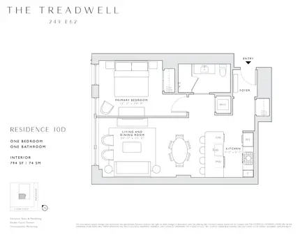 The Treadwell, 249 East 62nd Street, #10D