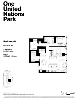 One United Nations Park, 695 First Avenue, #33B