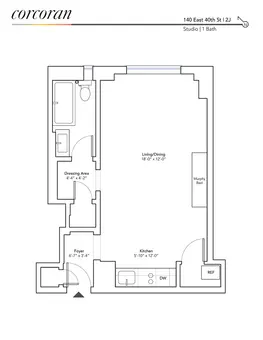 140 East 40th Street, #2J