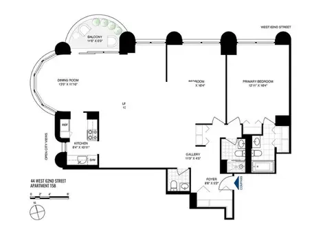 Lincoln Plaza Towers, 44 West 62nd Street, #15B