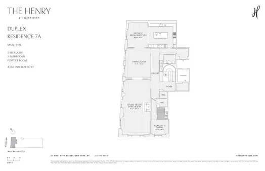 The Henry, 211 West 84th Street, #7A