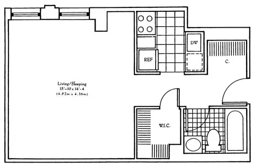 Trump Parc, 106 Central Park South, #15E