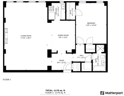 The Parc Vendome, 340 West 57th Street, #8D