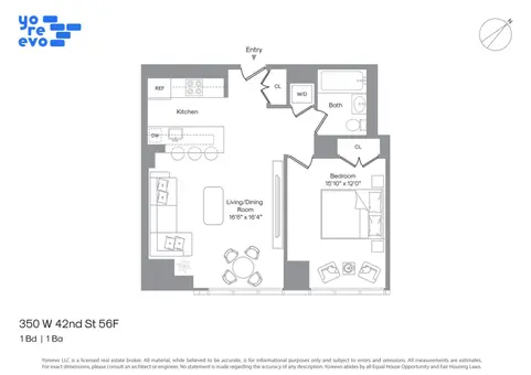 The Orion, 350 West 42nd Street, #56F