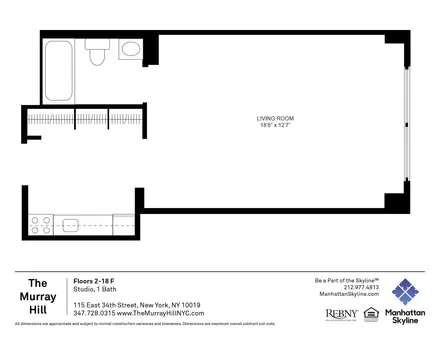 The Murray Hill, 115 East 34th Street, #1006