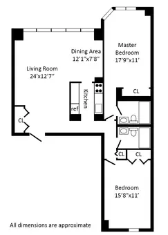 The Savannah, 250 West 89th Street, #3M