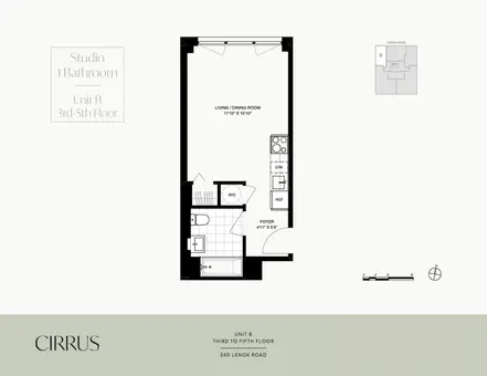 Cirrus, 340 Lenox Road, #5B