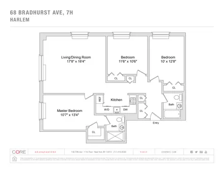 The Langston, 68 Bradhurst Avenue, #7H