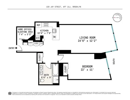 J Condominium, 100 Jay Street, #21J