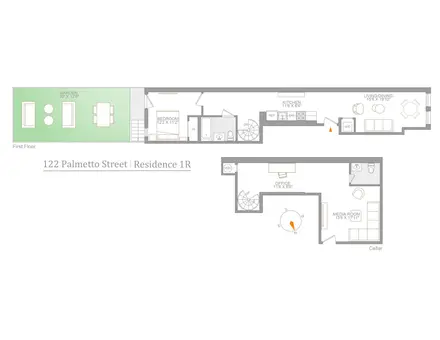 122 Palmetto Street, #1R