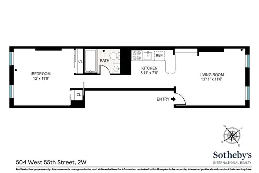 Site Five Cooperative, 500 West 55th Street, #2W