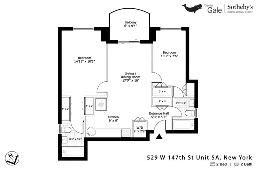 Riverside Parc Condominium, 529 West 147th Street, #5A