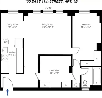 155 East 49th Street, #5B