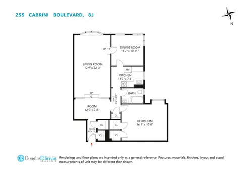 255 Cabrini Boulevard, #8J