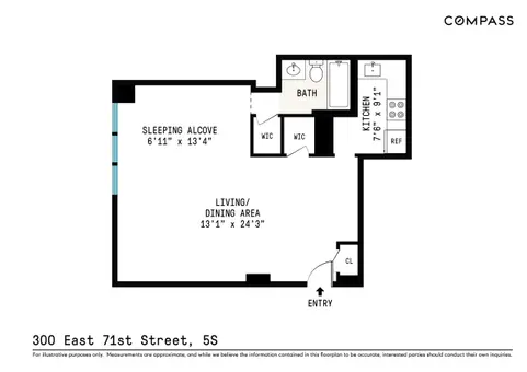 The Theso, 300 East 71st Street, #5S