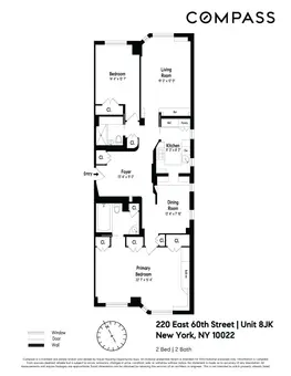 Colonnade East, 220 East 60th Street, #8JK