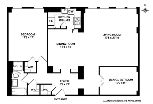 The Parc Vendome, 340 West 57th Street, #4G