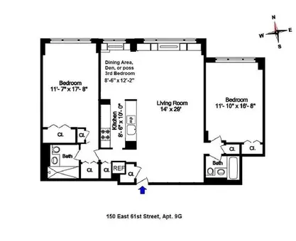 150 East 61st Street, #10G