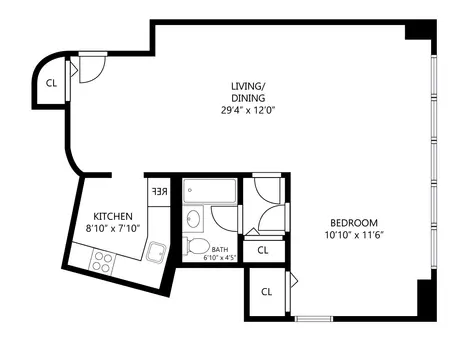 Concourse Towers, 1020 Grand Concourse, #8B