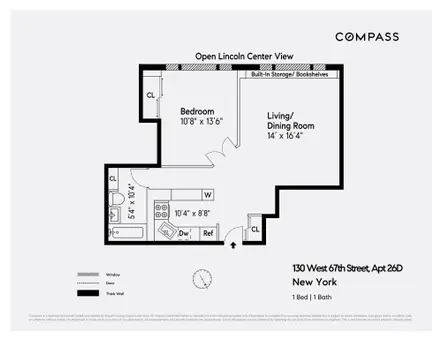 The Toulaine, 130 West 67th Street, #26D