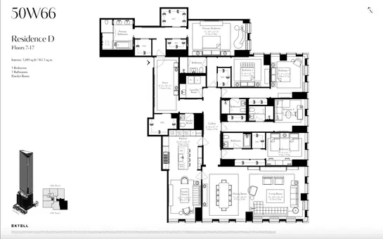 50 West 66th Street, #9D