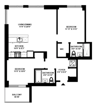 The Latitude Condominium, 3585 Greystone Avenue, #E4D