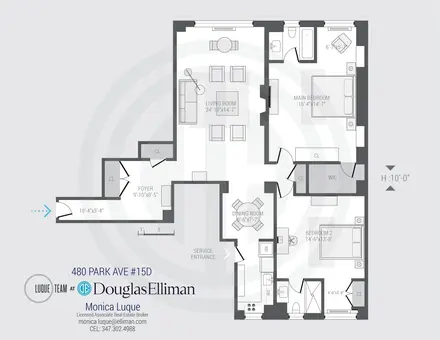 480 Park Avenue, #15D