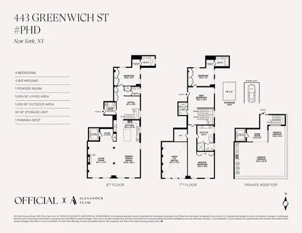 443 Greenwich Street, #PHD