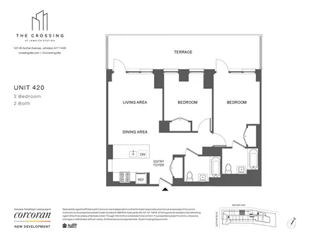The Crossing at Jamaica Station, 147-40 Archer Avenue, #420