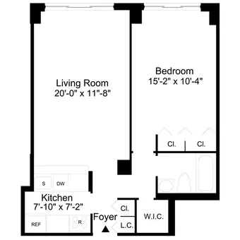 The Bamford, 333 East 56th Street, #ONE BEDROOM