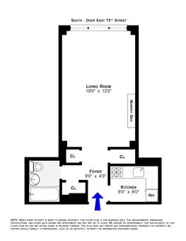 The Eastbrook, 333 East 75th Street, #7D