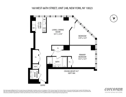 3 Lincoln Center, 160 West 66th Street, #24B