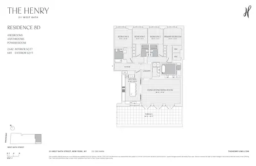 The Henry, 211 West 84th Street, #8D