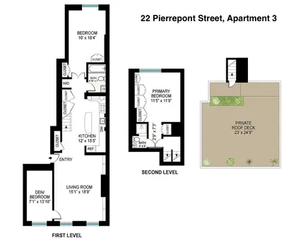 22 Pierrepont Street, #3