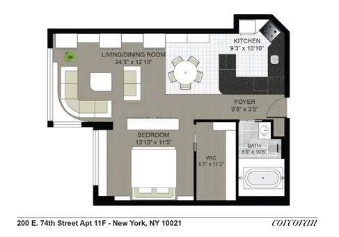 200 East 74th Street, #11F