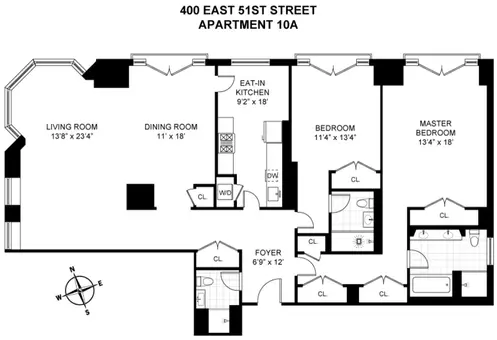 The Grand Beekman, 400 East 51st Street, #10A