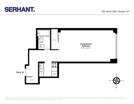 310 West 56th Street, #4H