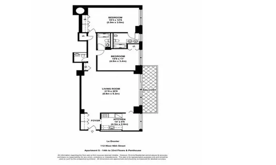 Le Premier, 112 West 56th Street, #32S