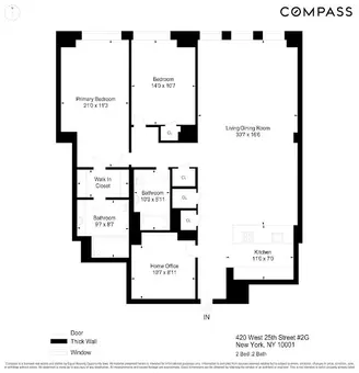 Loft 25, 420 West 25th Street, #2G