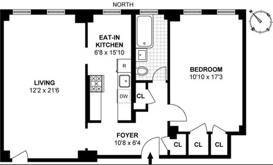 The Warner, 467 Central Park West, #12C