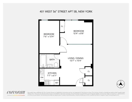 401 West 56th Street, #5B