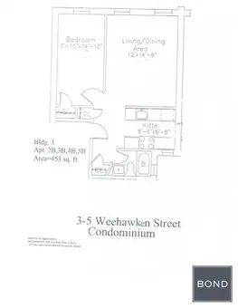 3 Weehawken Street, #4B