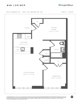 The Grand McCarren, 848 Lorimer Street, #3G