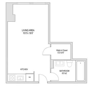 Addison Hall, 457 West 57th Street, #108