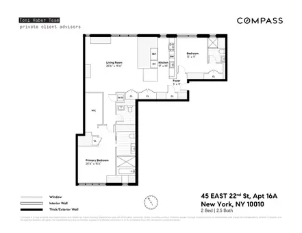 Madison Square Park Tower, 45 East 22nd Street, #16A