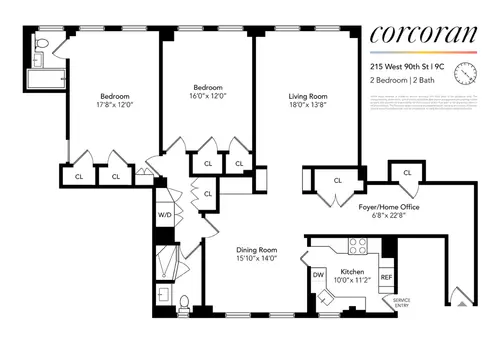 Haroldon Court, 215 West 90th Street, #9C