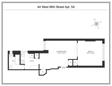 44 West 96th Street, #5A