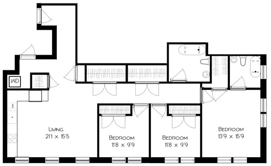 The Wissinoming, 697 West End Avenue, #8H